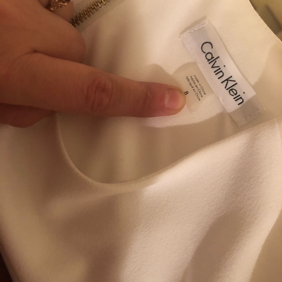 Calvin Klein Ruffle Dress - Picture 4 of 4